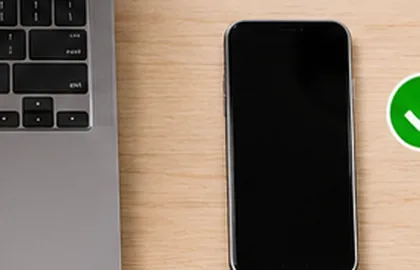 Smartphone used as a second camera for online piano lessons.